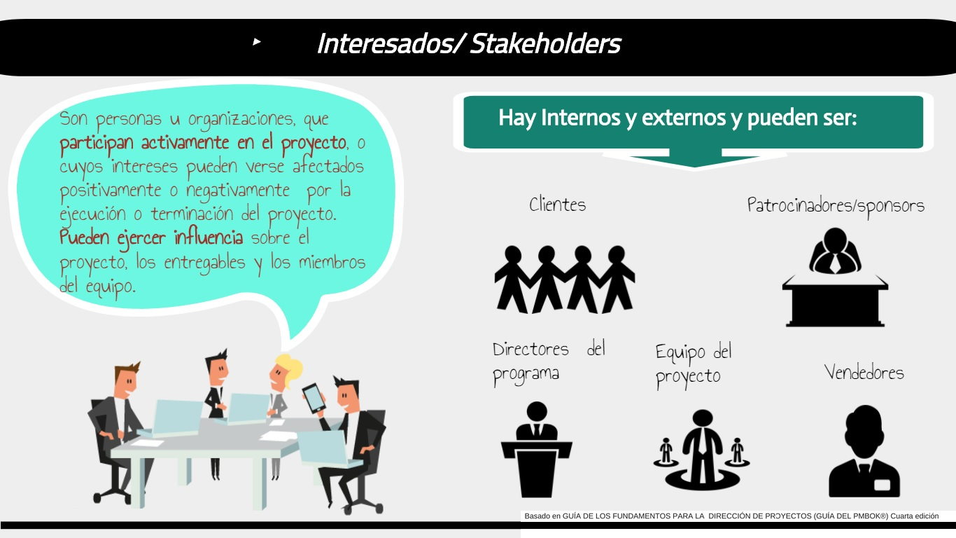 Ficha Resumen: Interesados O Stakeholders.